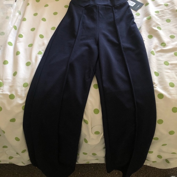 Victoria High Waisted Dress Pants - Navy - Picture 3 of 5
